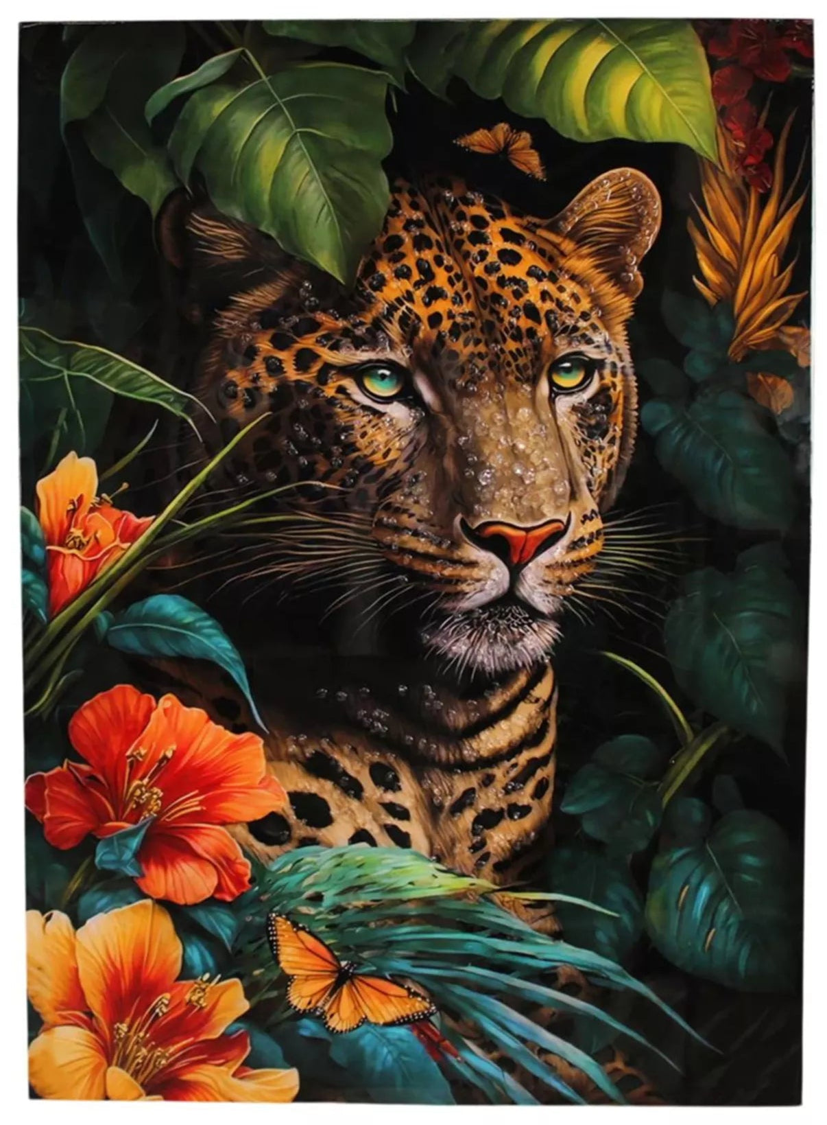 Muurkunst tijger canvas