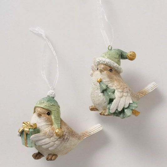 Boltze Home Kersthanger vogel Manu (2de artikel 30% korting)