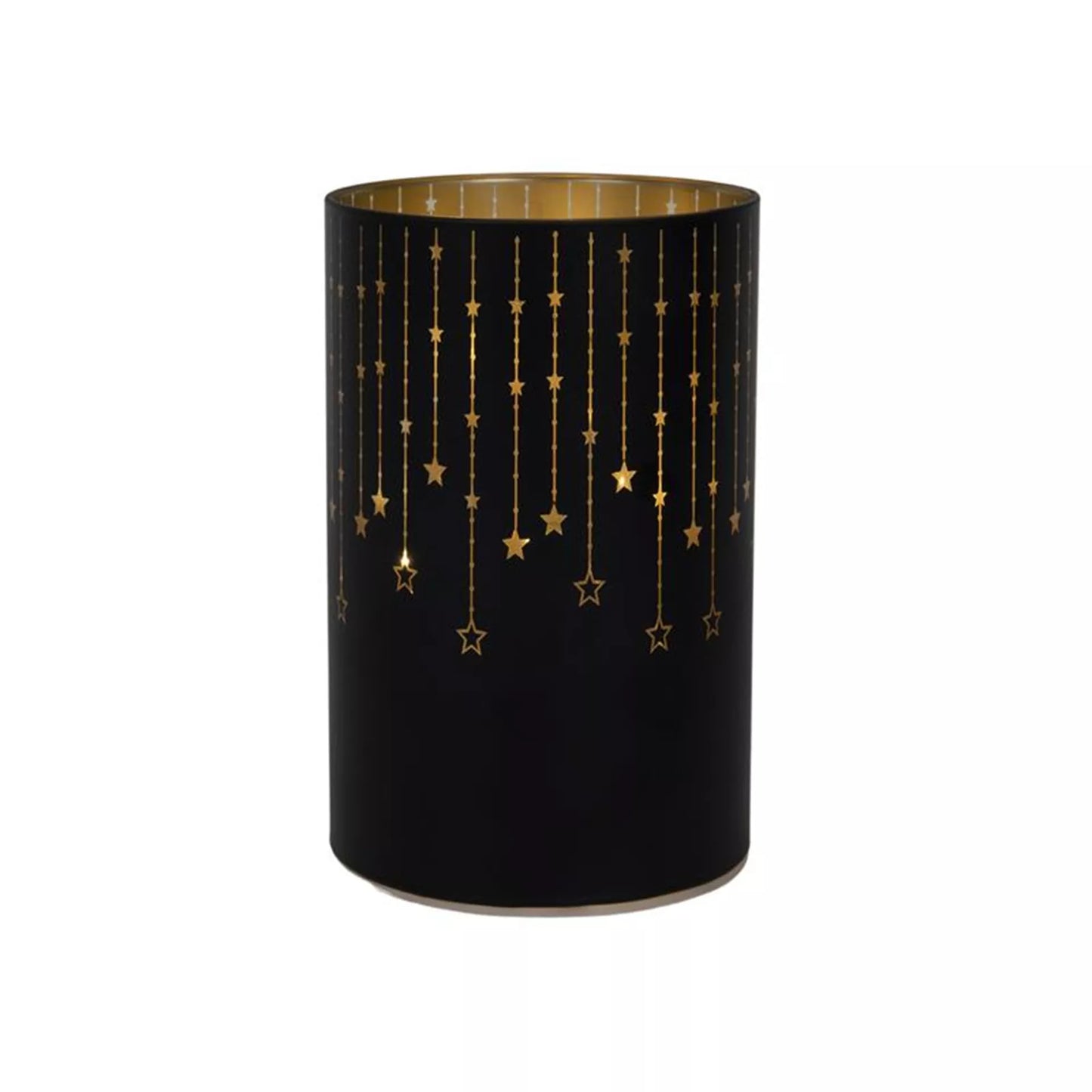 Decoratieve lantaarn van glas