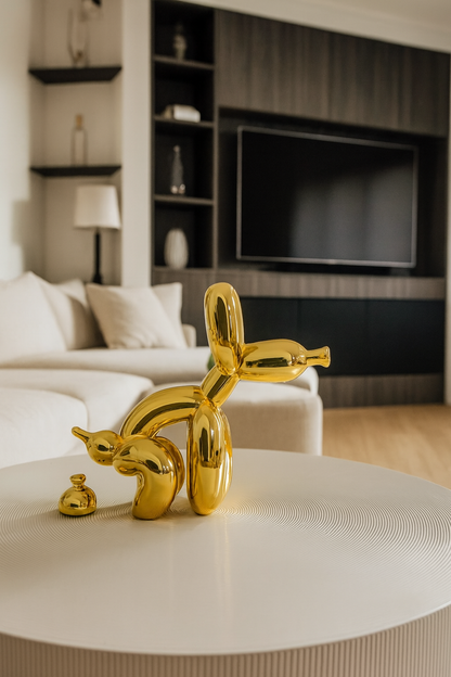 Ballonhond Beeldje 8 verschillende kleuren.