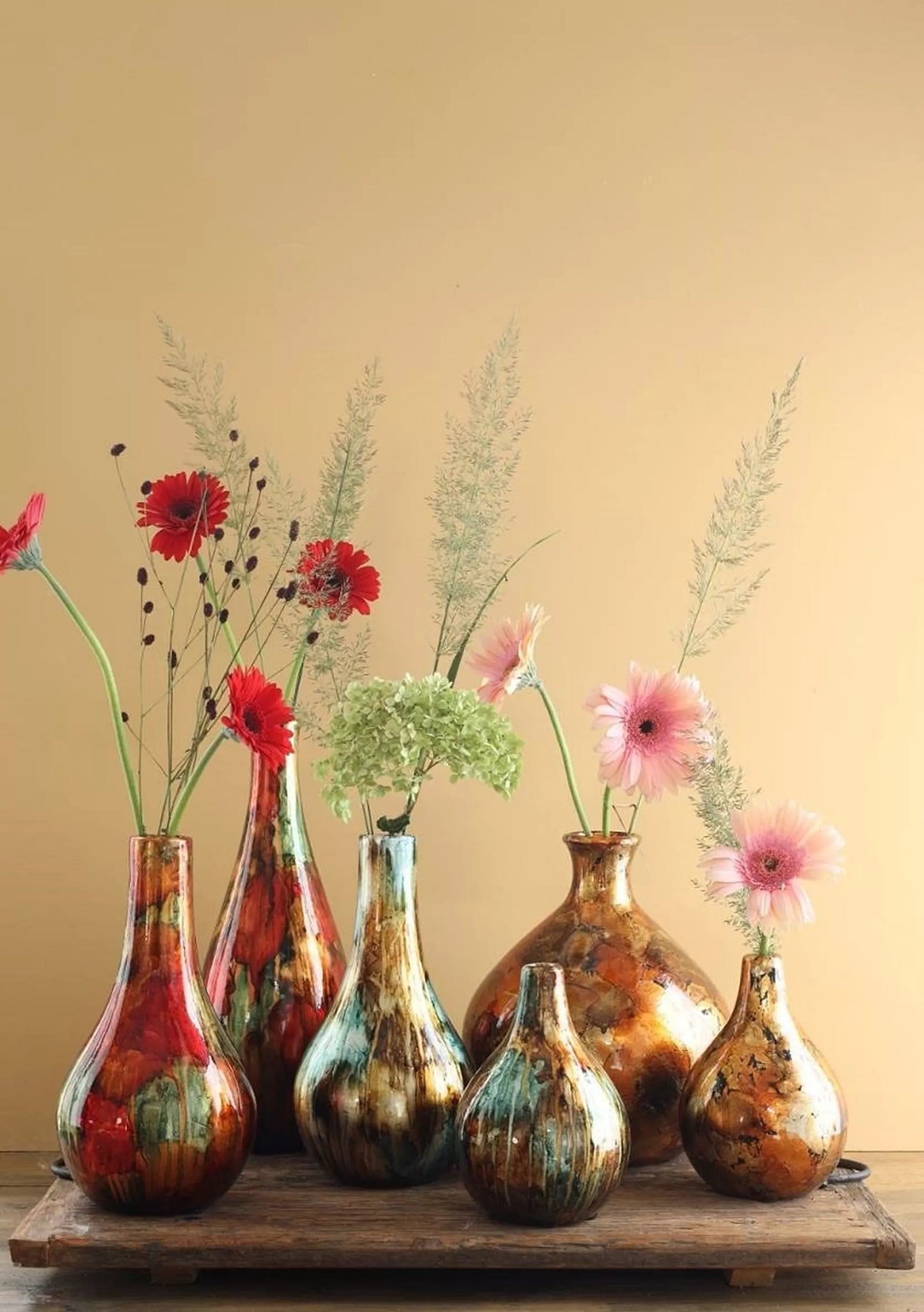 Dazzle vaas 3 varianten