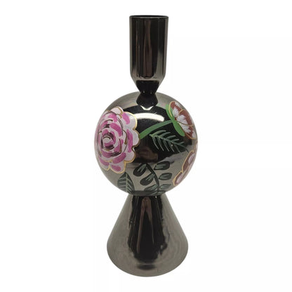 Mansion atmosphere Kandelaar chrysant zwart