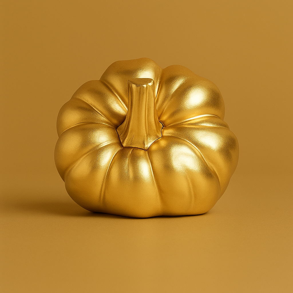 Vintage Pompoenbeeldje