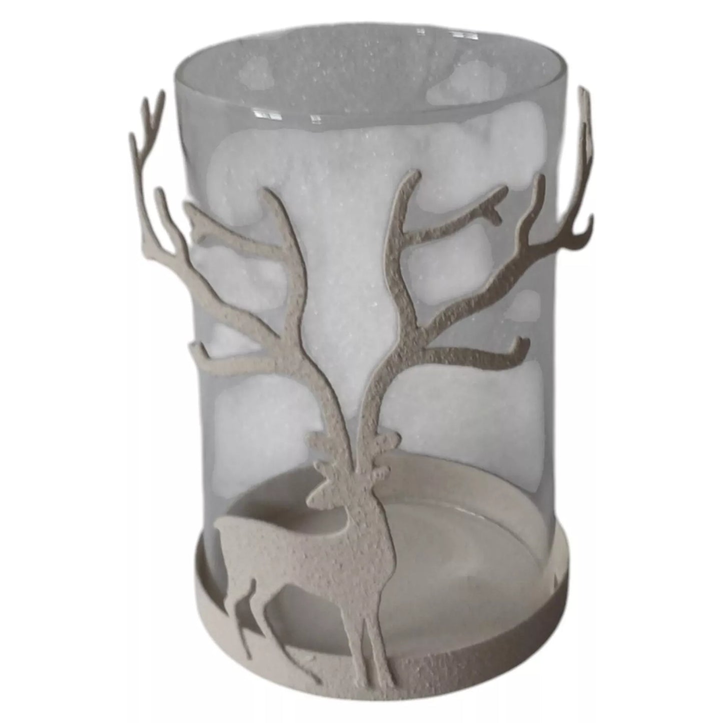 Theelichthouder rendier (20% korting bij 2de artikel)