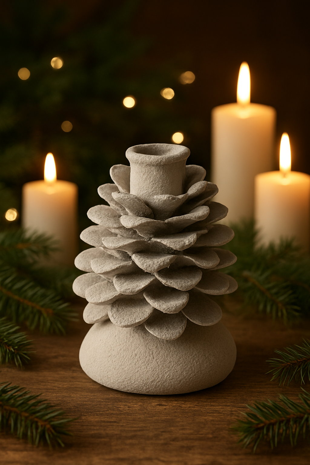 Mansion atmosphere Kandelaar Pinecone (30% korting)