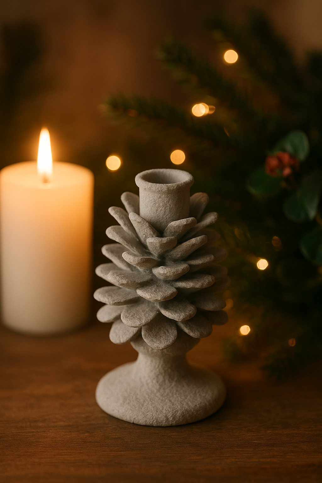 Mansion atmosphere Kandelaar Pinecone (30% korting)