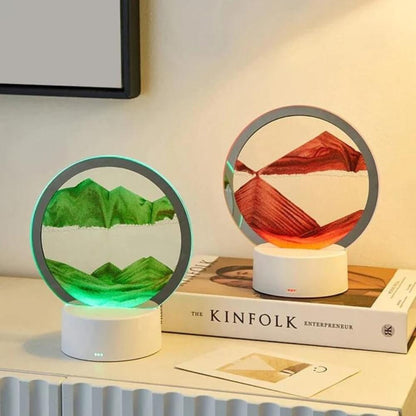 Sand Art Tafellamp(in 6 kleuren)