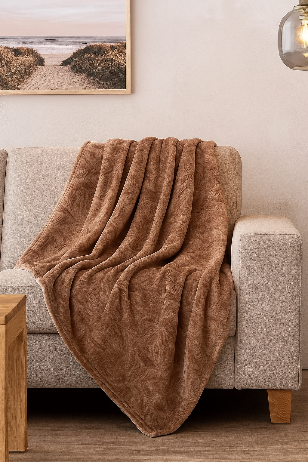 Boltze Home Woondeken taupe.