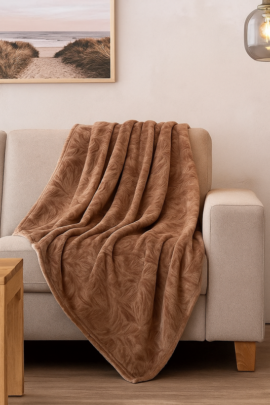 Boltze Home Woondeken taupe.