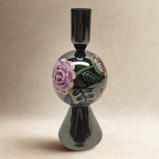 Mansion atmosphere Kandelaar chrysant zwart