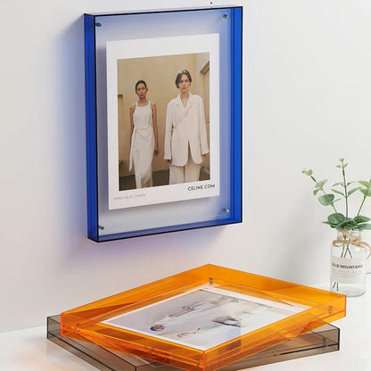 PrismFrame – Decoratief Fotolijstje in 9 Levendige Kleuren